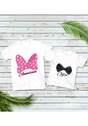 Bk Gift 2li Anne-oğul Kombin Tişört Seti-3, Anneye Hediye, Anneler Günü Hediyeleri Kobitmeyencom30579 Bk Gift