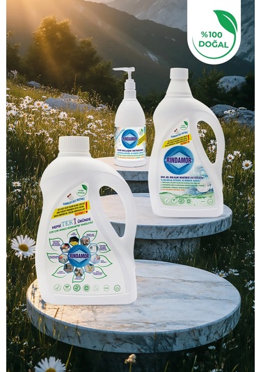 3lü Temizlik Seti-bulaşık Makinesi-elde Bulaşık Deterjanı-tek1 Çok Çok Amaçlı Konsantre Temizleyici 2200 ML