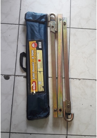 2 Araç. Otomobil Arası Çekme Demiri. Galvanizli Tow Bar 2 Ton