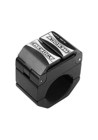 Tongxida Alüminyum Halka Şekli Bisiklet Cep Telefonu Tutucu Motosiklet Braketi Siyah Siyah