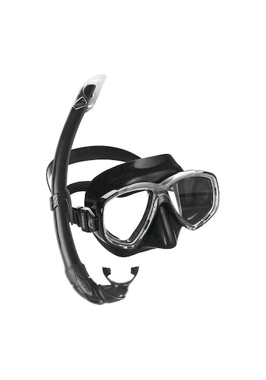 Cressi Perla Maske Mexico Şnorkel Seti Black Çok Renkli