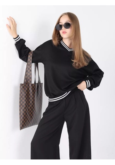 Modumpuerı Klasik Okul Kazak Pullover 258922495 Siyah