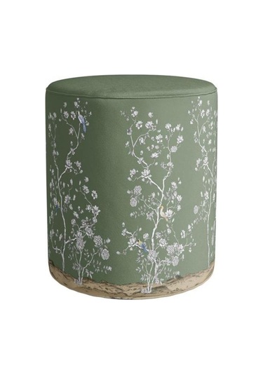 Yeşil Çiçek Tasarımlı Puf Kumaşı Süettir. Uluslararası Solmama Sertifikasına Sahiptir. Çok Renkli