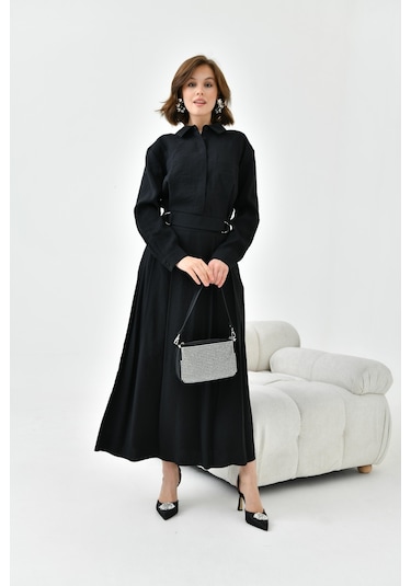 Ftz Women Kadın Modal Etekli Takım Siyah 30714-siyah Siyah