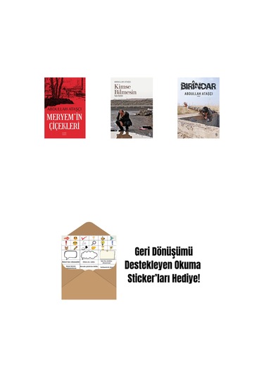 Meryem İn Çiçekleri + Kimse Bilmesin + Bırindar + Okuma Sticker'ları