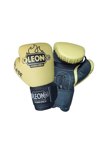 Aksaspor Leon Blade Training Boks, Kick Boks Ve Muay Thai Eldiveni Sarı