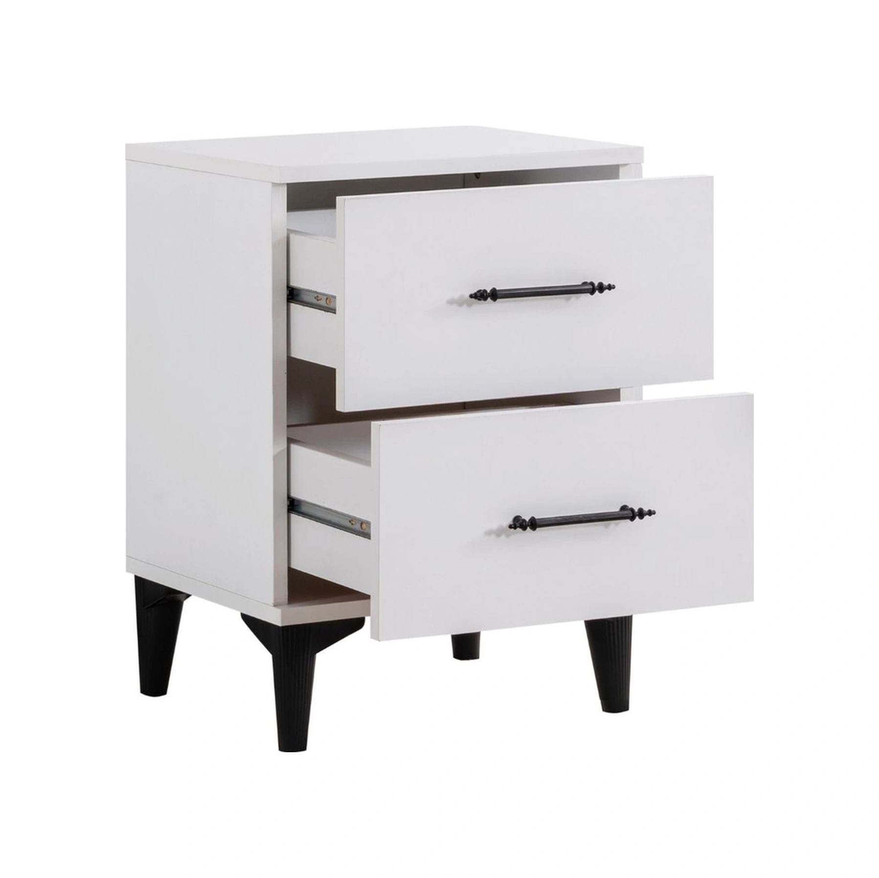 Komodin, Blesk Laos 2 Çekmeceli Komodin Teak