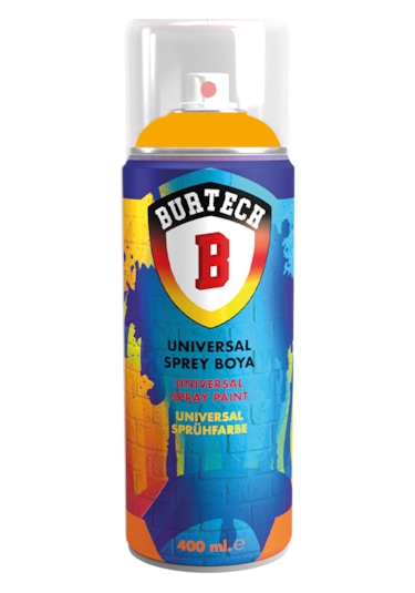Üniversal Sprey Boya Trafik Sarı 400 Ml