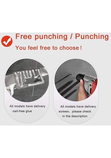 Novahub Raflı Tuvalet Kağıdı Tutucusu, Mat Siyah Sus304 Paslanmaz Çelik, Kendinden Yapışkanlı/duvara Monte, Mutfak/banyo İçin Diğer