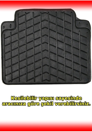 Tüm Araçlara Uyumlu Oto Paspas Seti 554419588
