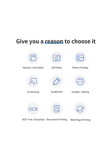 X15 Mini Termal Yazıcı Yanlış Soru Yazdırma 200 Dpı Bluetooth Cep Yazıcısı, Standart Sürüm