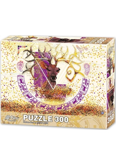 Puzmooyuncak Star Puzzle 300 Parça Şans Geyiği Puzzle