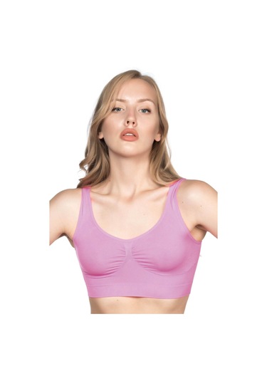 Fuşya Mı Emay 4005 Soft Kalın Askı Büstiyer Fuşya