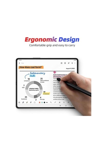 Rogfer Samsung Galaxy Uyumlu Z Fold4 / Galaxy Uyumlu Z Fold3 5g İçin Dokunmatik Kapasitif Kalem Kalem Kalemi Koyu Mavi