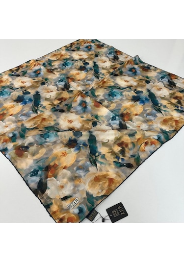 Zer Organik Pamuk Soft Eşarp Ldd6108-63203 Çok Renkli