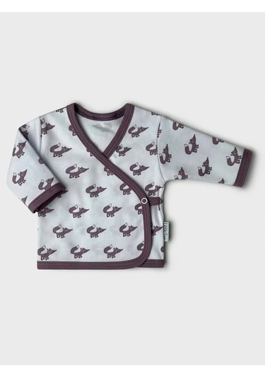 Little Fox Yenidoğanlar İçin 2'li Gömlek 260001418 Beyaz