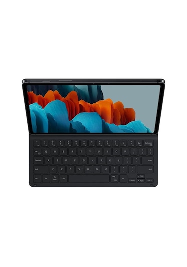Samsung Uyumlu Tab S8 Klavyeli Kılıf Siyah Ince Ef-Dt630Bbegtr