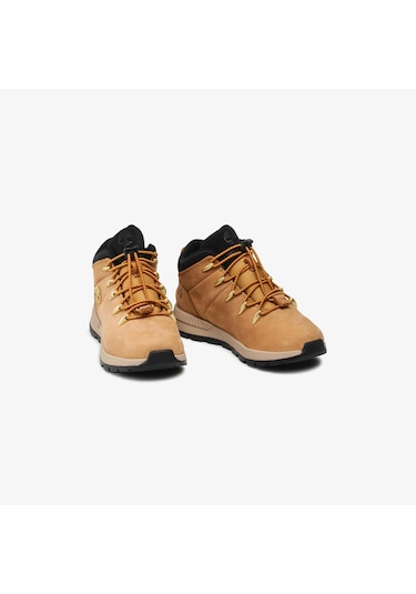 Timberland Sprint Trekker Mid Miel Çocuk Hardal Bot Düz Tb0a2f392311 Sarı