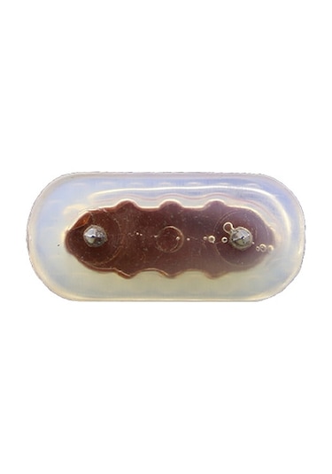 20X40 Çift Çivili Elastomer Elips Tapa