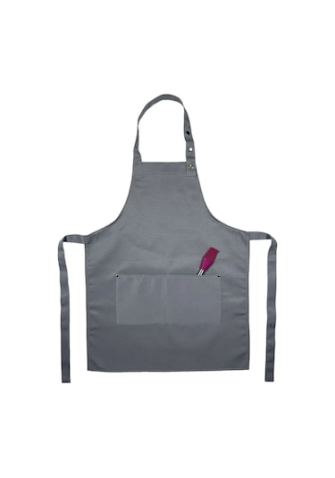Levına Gri Mutfak Önlüğü Tımar İçin 307646978 Gri