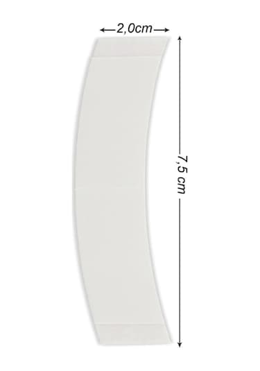 True Tape Supertape Oval LF C Protez Saç Bandı 2 CM x 7.5 CM 36'lı