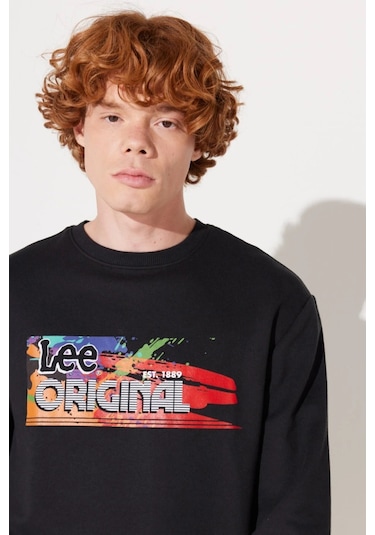 Lee Erkek Sweat L232519001 Siyah