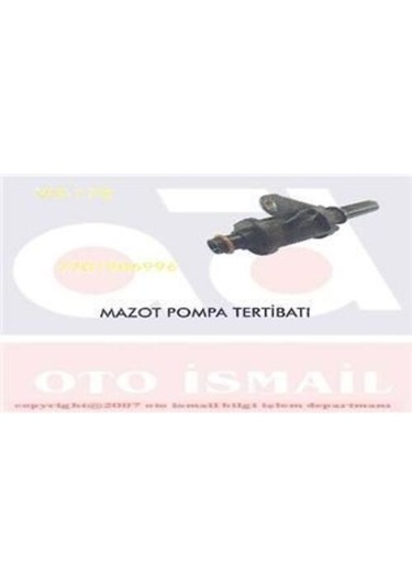 Vitesse 178 Mazot Pompa Tertibatı 7701206906