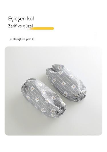 Eternal Luck Mutfak Leke Tutmaz Kolönlük Seti - Pembe