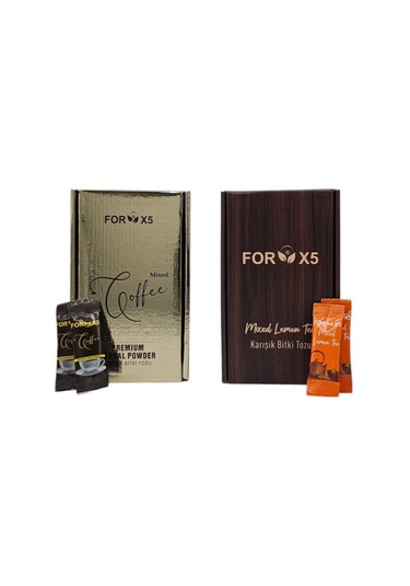 Coffee Bitkisel Kahve Karışımı Bitkisel Limon Aromalı Karışım Filtre