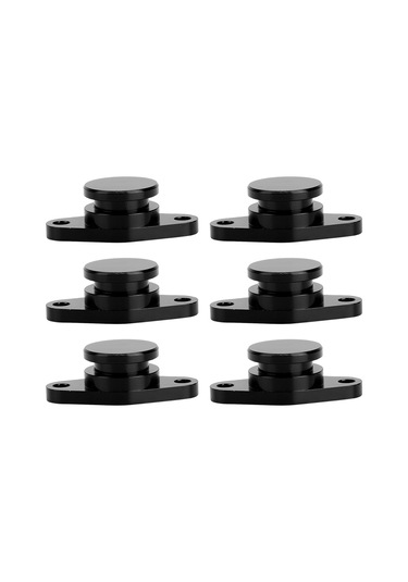 Lemestar M57/m57d25 Motorlu Bmw İçin 6x22mm Alüminyum + Kauçuk Motor Giriş Valfi Tamiri Flap Seti Siyah