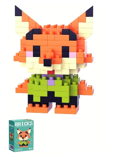 Bricks 3d Puzzle Yapı Blokları Seti - Nick Wilde