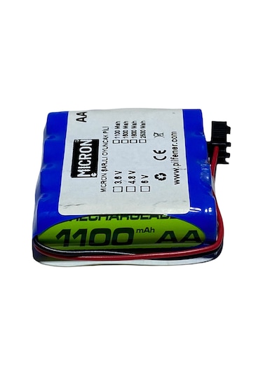 Micron 4.8v 1100mah Uzaktan Kumandalı Şarjlı Araba Pili (Batarya)