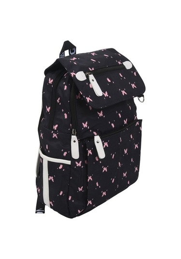 Createtech Wbp2266 Usb Siyah Okul Çantası Kadın Moda Çanta 47801760 Kahverengi