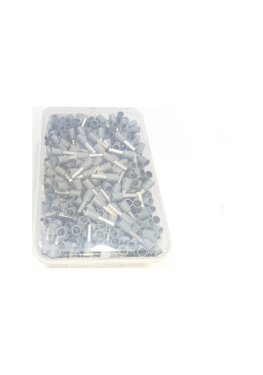 4 Mm Tek Girişli İzoleli Kablo Yüksüğü Alman Norm Gri 1 Paket 500 Adet