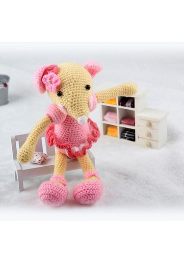 Suntek Dıy Fare Tığ Kitleri El Yapımı Doldurulmuş Oyuncak