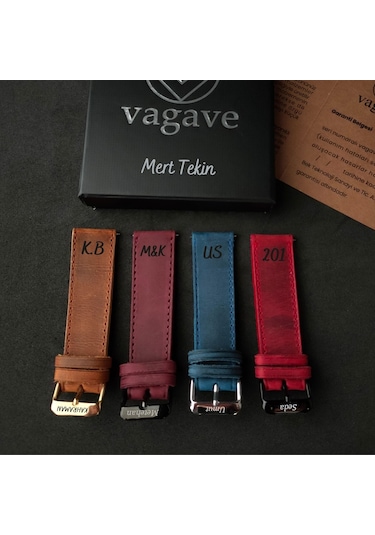 Vagave Huawei Watch GT / GT2 / GT3  Deri Kordon 20-22 MM