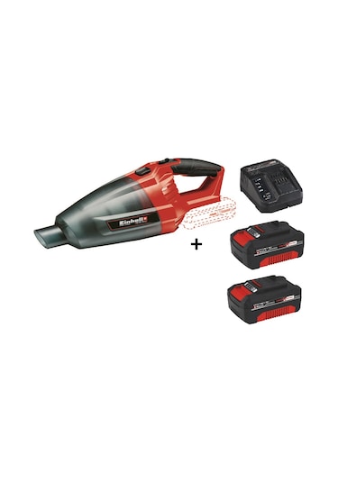 Einhell TE-VC 18 Li Akülü El Süpürgesi + 2 x 4.0 Ah Starter Kit