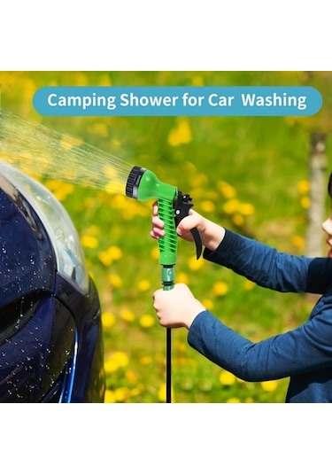 Willowhaven 2025 1.32gal Taşınabilir Kamp Duş Seti - Plaj Pompası Manuel Dalga Yıkama