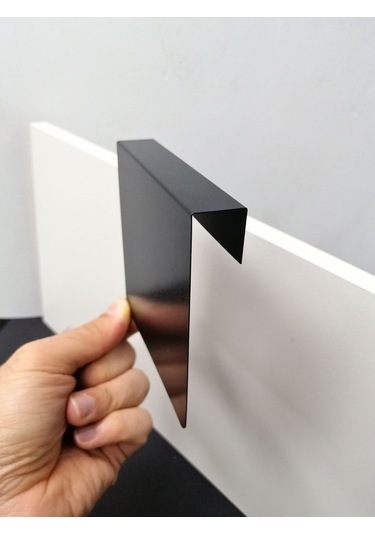 10 Adet Silinebilir Karatahta Siyah Etiket 10 x 10 CM Ahşap Raflar