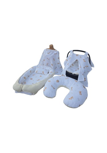 Wellsoft&müslin Babynest Seti - 5 Parça