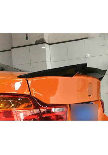 Bmw F36 M4 Bagaj Üstü Spoiler Parlak Siyah Spoyler Plastik İthal