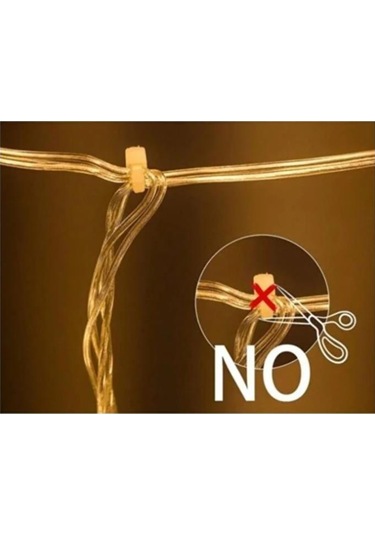 Kalp Şeklinde Gün Işığı 3 Metre Uzunluğunda Led Işık Sarı