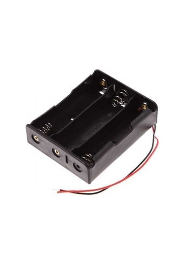 Pil Yuvası 3 Lü 18650 Pil İçin