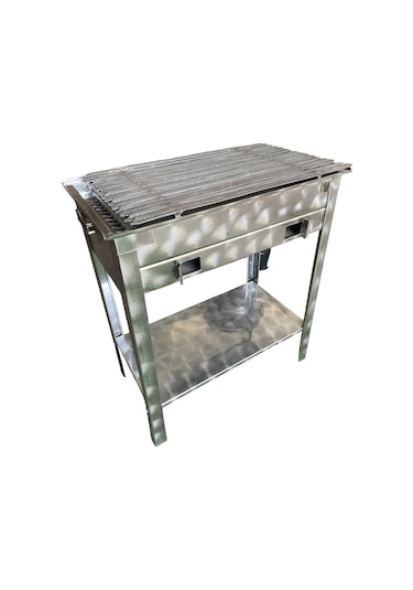 Köfteci Mangalı 35 X 70 Cm Paslanmaz Maksi Boy Sehpalı