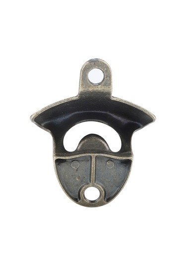 Kangvka Bronz Renkli Çelik Duvar Tipi Bira Açıcı - Anti Paslanmaz, Dayanıklı, Bar Ve Ev İçin Kolay Kurulum 1 Adet Diğer