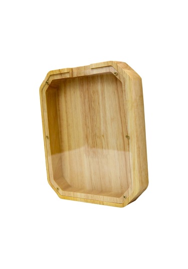 Dolıty Ahşap Kumbara Para Kutusu Modern Zanaat Iyi Davranış 15x2.8x18cm