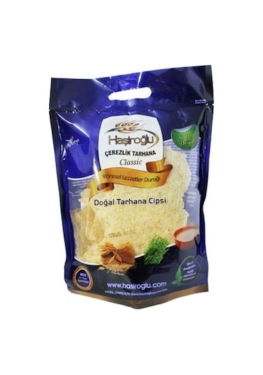 Haşiroğlu Çerezlik Doğal Tarhana Cipsi 2 x 475 G