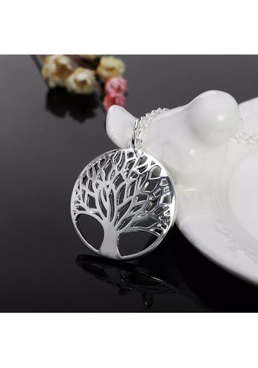 925ayar Gümüş Hayat Ağacı Kolye