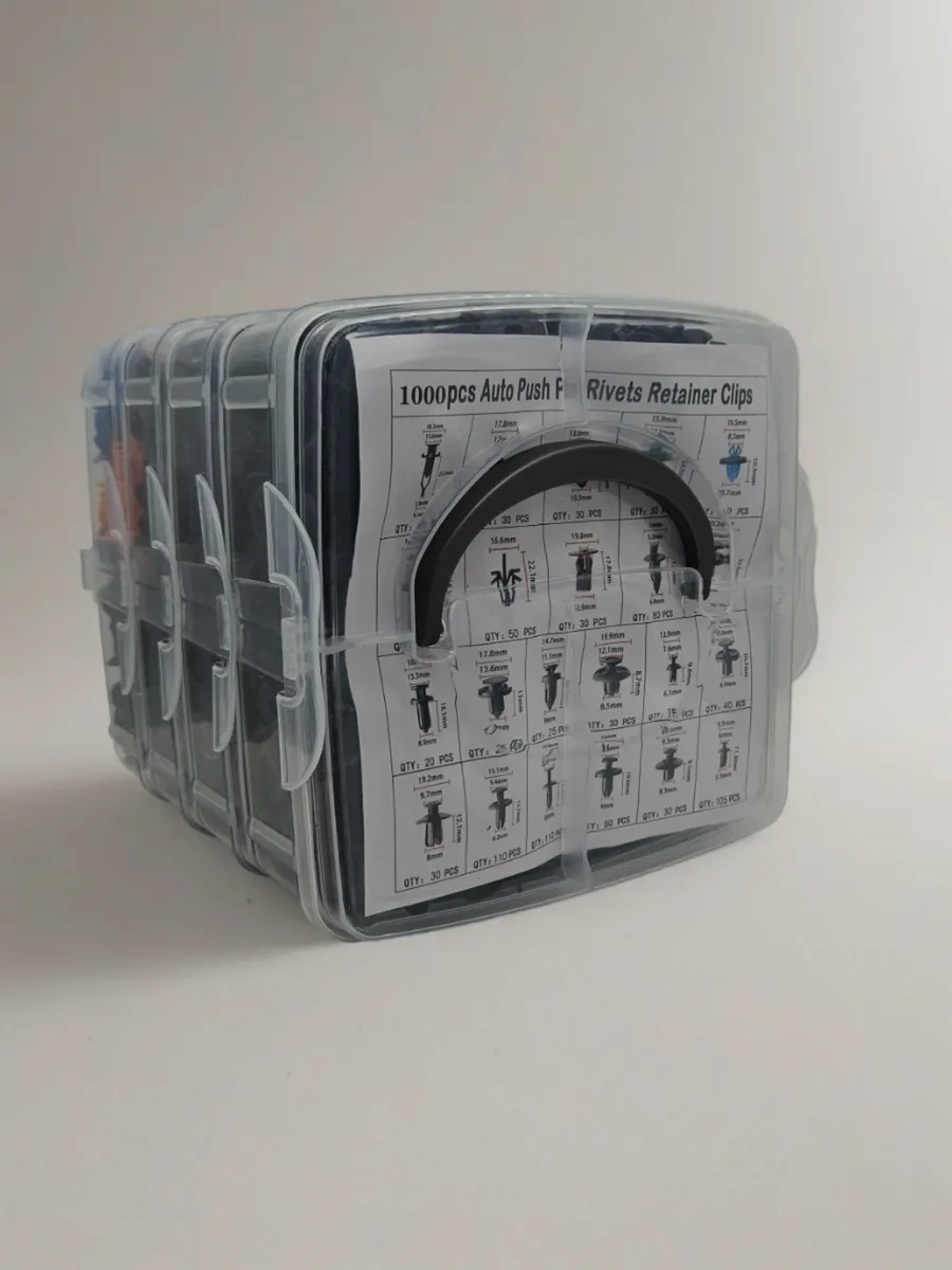 Primeparts Otomobil Klipsleri Seti 1000 Adet Plastik Evrensel 336233243