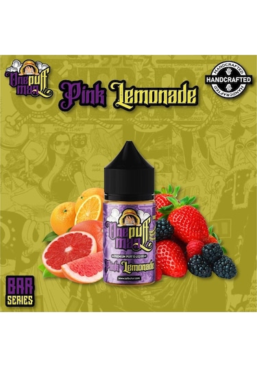 One Puff Man Pink Lemonade Premium Likit Aroma 30 ML